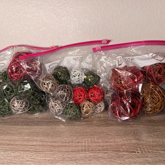 Decorative Rattan Decor Balls - Picture 2 of 2